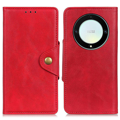 Funda de Cuero Cartera con Soporte Carcasa N06P para Huawei Honor Magic5 Lite 5G Rojo