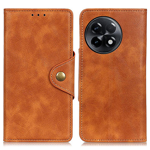 Funda de Cuero Cartera con Soporte Carcasa N06P para OnePlus 11R 5G Marron