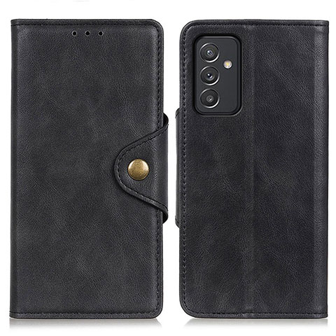 Funda de Cuero Cartera con Soporte Carcasa N06P para Samsung Galaxy A05s Negro