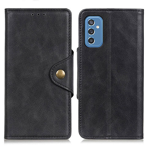 Funda de Cuero Cartera con Soporte Carcasa N06P para Samsung Galaxy M52 5G Negro