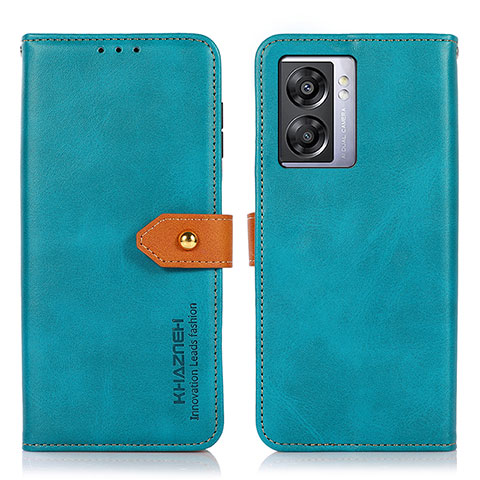 Funda de Cuero Cartera con Soporte Carcasa N07P para Oppo K10 5G India Cian