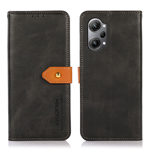 Funda de Cuero Cartera con Soporte Carcasa N07P para Oppo K10 Pro 5G Negro