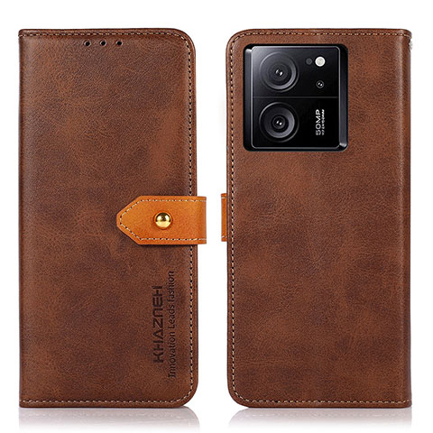 Funda de Cuero Cartera con Soporte Carcasa N07P para Xiaomi Redmi K60 Ultra 5G Marron