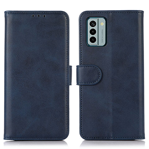 Funda de Cuero Cartera con Soporte Carcasa N08P para Nokia G22 Azul