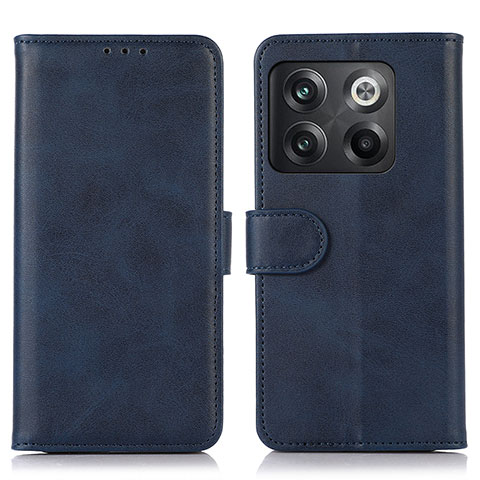 Funda de Cuero Cartera con Soporte Carcasa N08P para OnePlus 10T 5G Azul