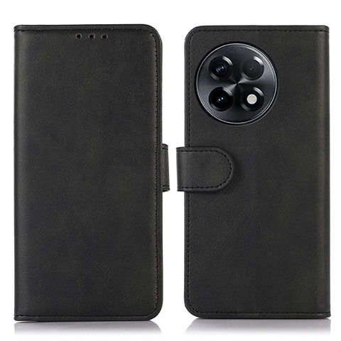 Funda de Cuero Cartera con Soporte Carcasa N08P para OnePlus Ace 2 5G Negro