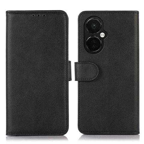 Funda de Cuero Cartera con Soporte Carcasa N08P para OnePlus Nord CE 3 5G Negro