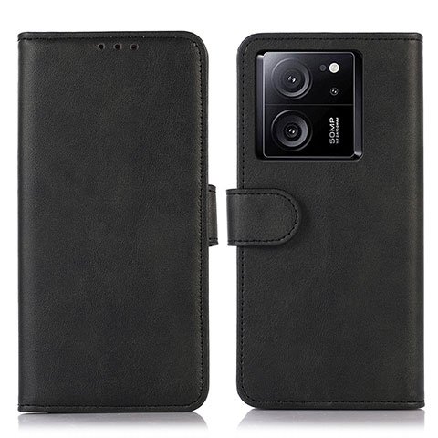 Funda de Cuero Cartera con Soporte Carcasa N08P para Xiaomi Redmi K60 Ultra 5G Negro