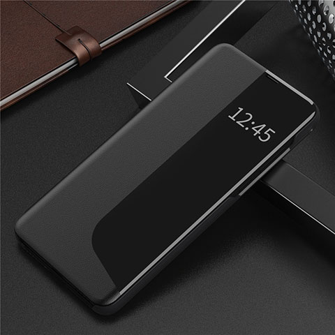 Funda de Cuero Cartera con Soporte Carcasa N09 para Huawei P40 Negro