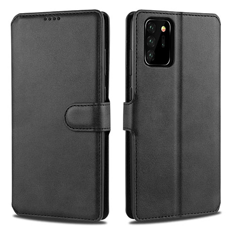 Funda de Cuero Cartera con Soporte Carcasa N12 para Samsung Galaxy Note 20 Ultra 5G Negro