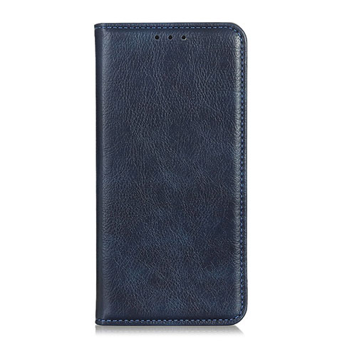 Funda de Cuero Cartera con Soporte Carcasa para Alcatel 1X (2019) Azul