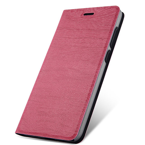 Funda de Cuero Cartera con Soporte Carcasa para Huawei Honor 9 Lite Rosa