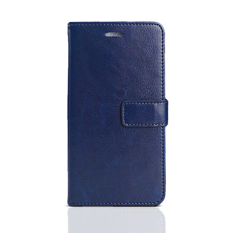 Funda de Cuero Cartera con Soporte Carcasa para Huawei Honor Play 7 Azul