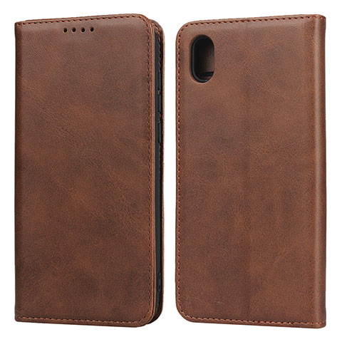 Funda de Cuero Cartera con Soporte Carcasa para Huawei Honor Play 8 Marron