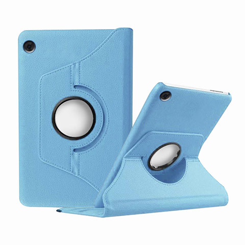 Funda de Cuero Cartera con Soporte Carcasa para Huawei MatePad T 8 Azul Claro