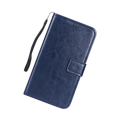 Funda de Cuero Cartera con Soporte Carcasa para Huawei P Smart (2019) Azul