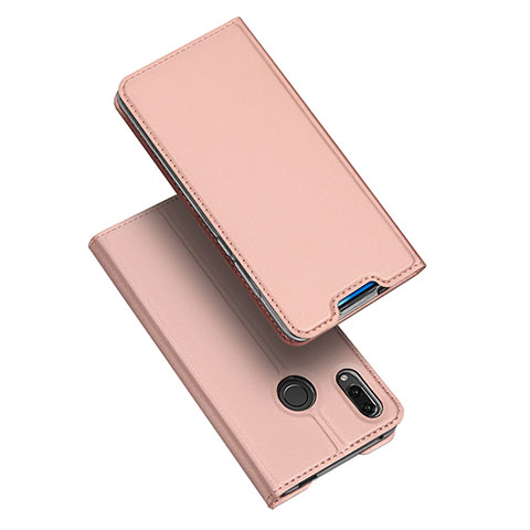 Funda de Cuero Cartera con Soporte Carcasa para Huawei P Smart Z Oro Rosa