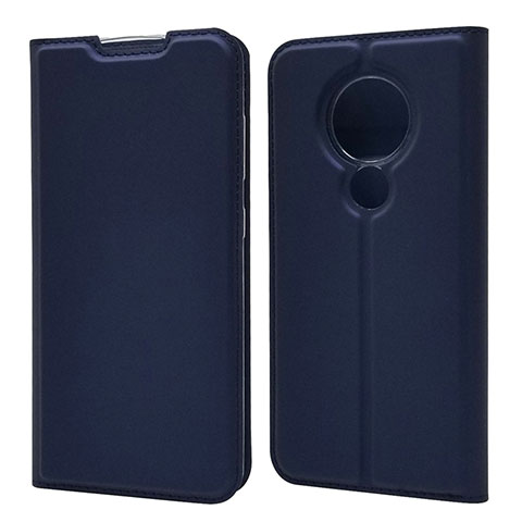 Funda de Cuero Cartera con Soporte Carcasa para Nokia 7.2 Azul