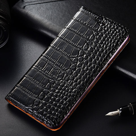 Funda de Cuero Cartera con Soporte Carcasa para OnePlus 7T Pro 5G Negro