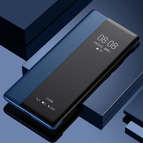 Funda de Cuero Cartera con Soporte Carcasa para OnePlus 9 5G Azul