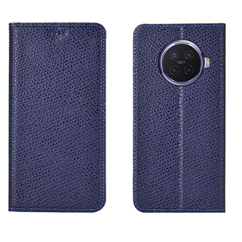 Funda de Cuero Cartera con Soporte Carcasa para Oppo Ace2 Azul