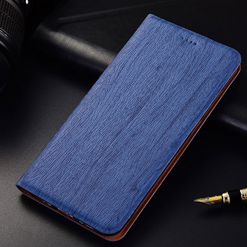 Funda de Cuero Cartera con Soporte Carcasa para Oppo Find X Azul