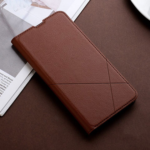 Funda de Cuero Cartera con Soporte Carcasa para Oppo Reno2 Z Marron