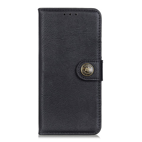 Funda de Cuero Cartera con Soporte Carcasa para Oppo Reno4 F Negro