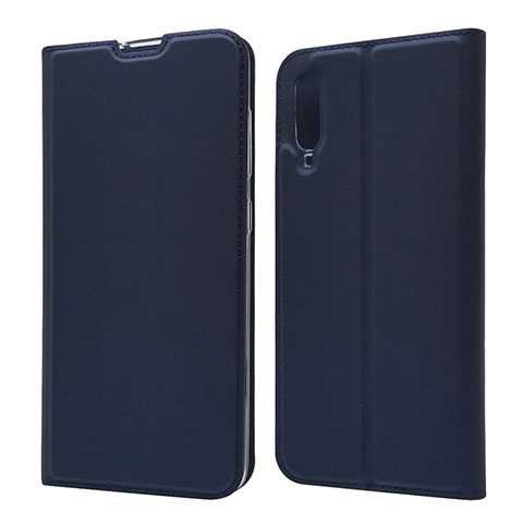 Funda de Cuero Cartera con Soporte Carcasa para Samsung Galaxy A90 5G Azul