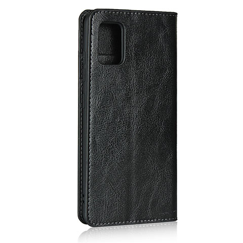 Funda de Cuero Cartera con Soporte Carcasa para Samsung Galaxy M40S Negro