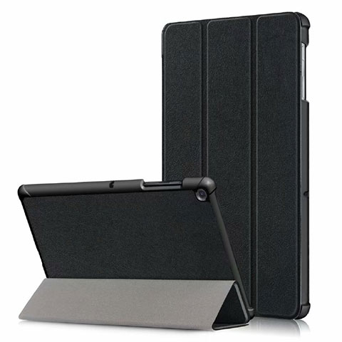 Funda de Cuero Cartera con Soporte Carcasa para Samsung Galaxy Tab S5e 4G 10.5 SM-T725 Negro