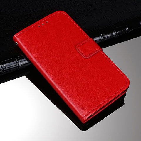 Funda de Cuero Cartera con Soporte Carcasa para Sony Xperia XA3 Ultra Rojo