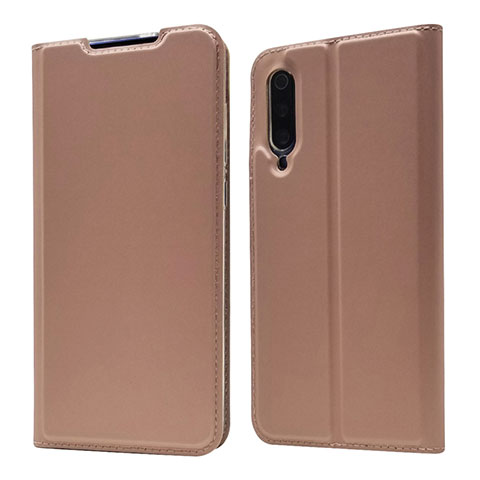 Funda de Cuero Cartera con Soporte Carcasa para Xiaomi Mi 9 Lite Oro Rosa