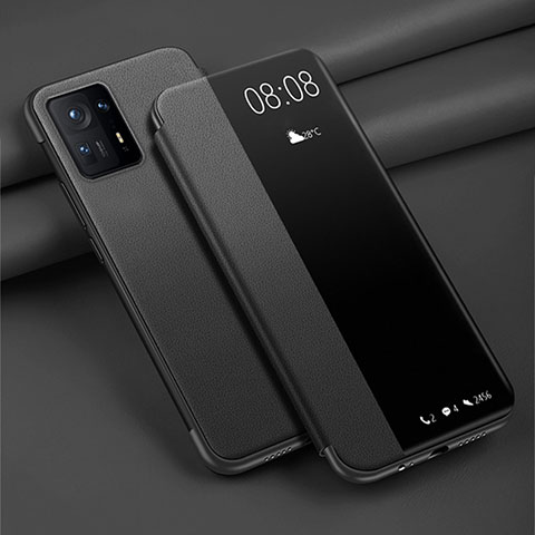 Funda de Cuero Cartera con Soporte Carcasa para Xiaomi Mi Mix 4 5G Negro