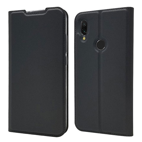 Funda de Cuero Cartera con Soporte Carcasa para Xiaomi Redmi 7 Negro