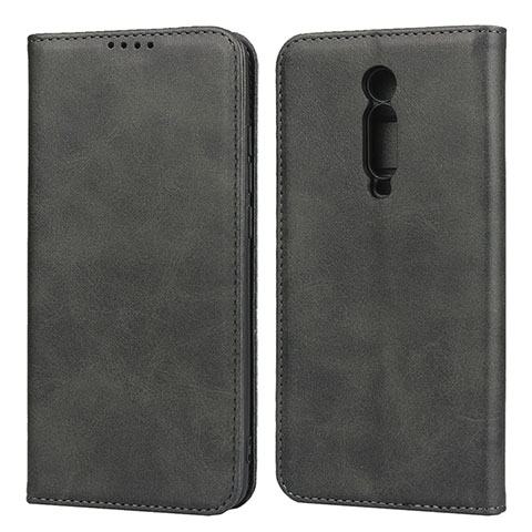 Funda de Cuero Cartera con Soporte Carcasa para Xiaomi Redmi K20 Negro