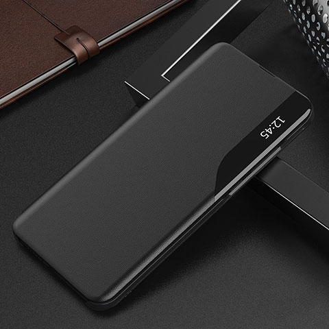 Funda de Cuero Cartera con Soporte Carcasa Q02H para Xiaomi Poco X3 Pro Negro