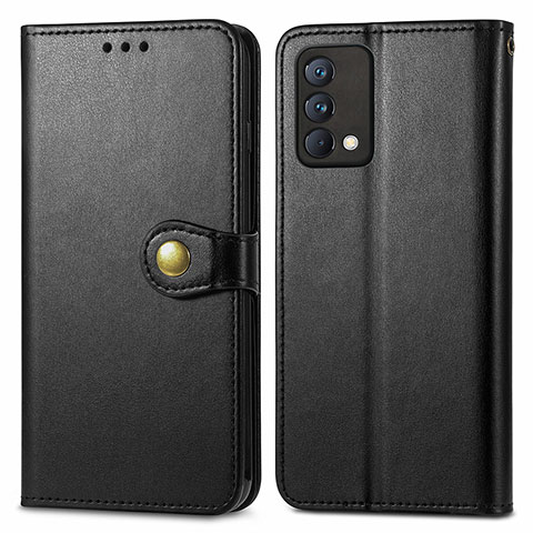 Funda de Cuero Cartera con Soporte Carcasa S05D para Realme GT Master 5G Negro