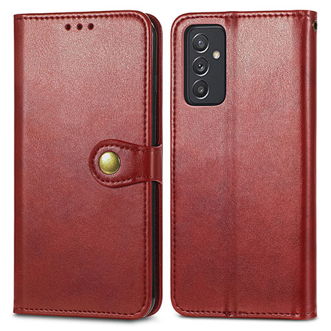 Funda de Cuero Cartera con Soporte Carcasa S05D para Samsung Galaxy F54 5G Rojo