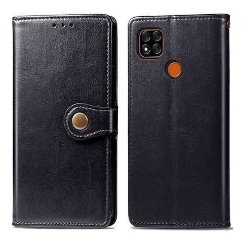 Funda de Cuero Cartera con Soporte Carcasa S05D para Xiaomi POCO C31 Negro