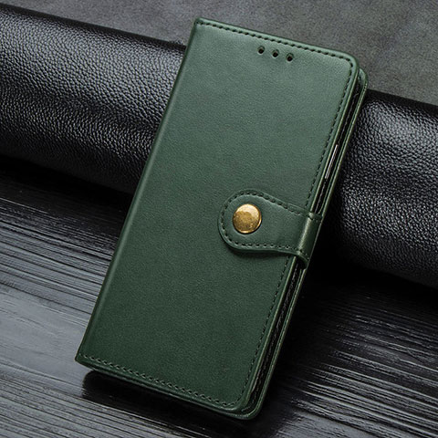 Funda de Cuero Cartera con Soporte Carcasa S07D para Google Pixel 4 XL Verde