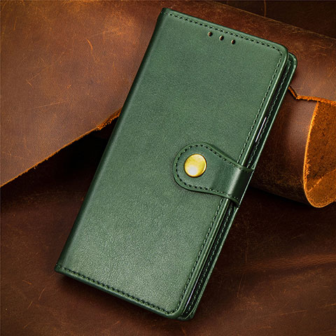 Funda de Cuero Cartera con Soporte Carcasa S07D para Xiaomi POCO M3 Pro 5G Verde