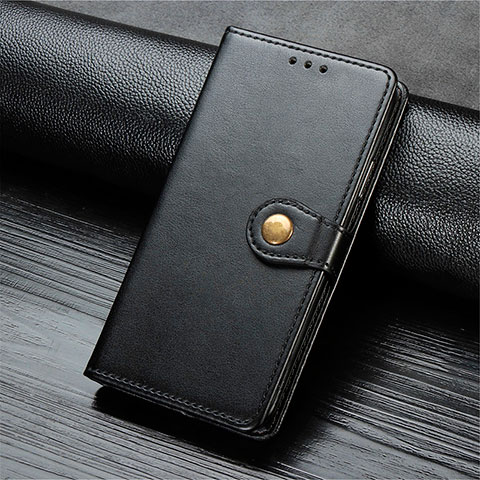 Funda de Cuero Cartera con Soporte Carcasa S07D para Xiaomi Redmi 10X 5G Negro