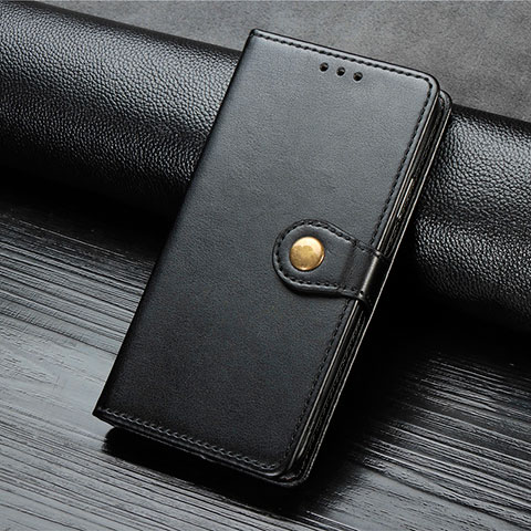 Funda de Cuero Cartera con Soporte Carcasa S07D para Xiaomi Redmi 9 Negro