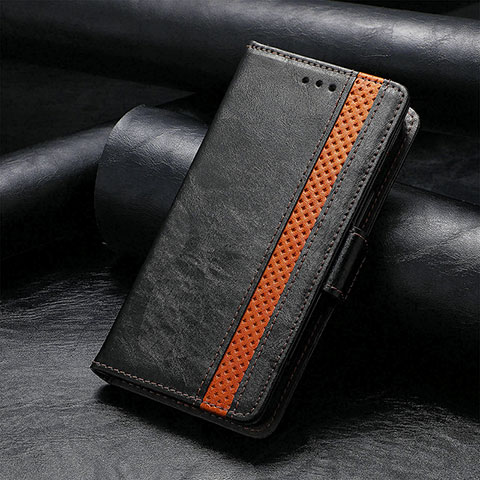 Funda de Cuero Cartera con Soporte Carcasa S10D para Google Pixel 7a 5G Negro