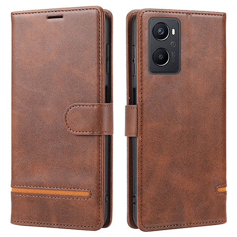 Funda de Cuero Cartera con Soporte Carcasa SY1 para OnePlus Nord N20 5G Marron