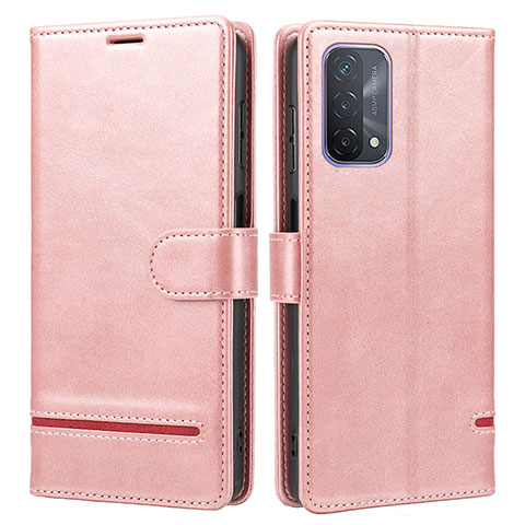 Funda de Cuero Cartera con Soporte Carcasa SY1 para OnePlus Nord N200 5G Rosa