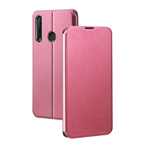 Funda de Cuero Cartera con Soporte Carcasa T01 para Huawei Honor 20 Lite Rosa