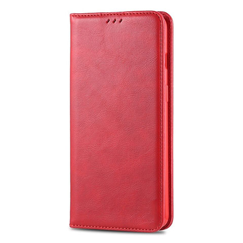 Funda de Cuero Cartera con Soporte Carcasa T02 para Huawei Honor 20 Lite Rojo