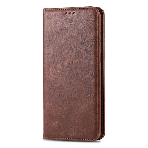 Funda de Cuero Cartera con Soporte Carcasa T02 para Huawei Honor 20i Marron